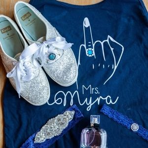 Kate Spade Glitter Keds